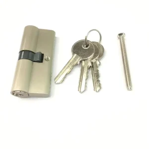Euro Profile 70mm Double-Open Mortise Door Lock Cylinder