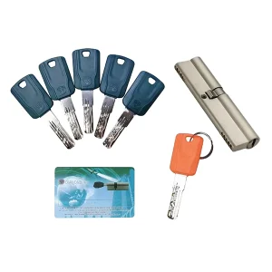 Euro Profile Italian Style Security Front Door Lock Cylinder with Key