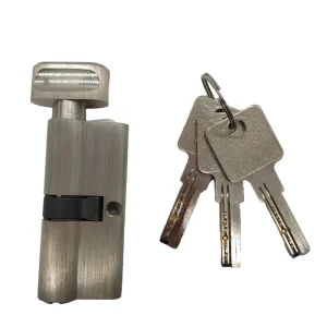 Euro Single Open Brass Lock Cylinder with Knob