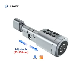 Euro Standard Smart Cylinder Adjustable Electronic Door Lock
