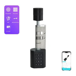 Euro Waterproof TTLock Smart Door Lock Cylinder Electronic Door Cylinder Lock for Smart Home