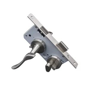 European Standard Mechanical Split-Type Lock Set with Solid Casting Handle for Fireproof Passage Door