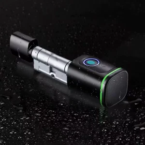 European Waterproof Wireless Smart Lock with Fingerprint and Keyless Entry for Aluminum Doors, WiFi