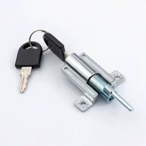Exquisite Zinc Alloy Furniture Lock Key Entrance Hard Metal Base Drawer Lock Cylinder Cabinet Hardware Accessories