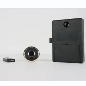 F050 Fingerprint Electronic Drawer Lock with 20-Piece Capacity for Bedside Tables