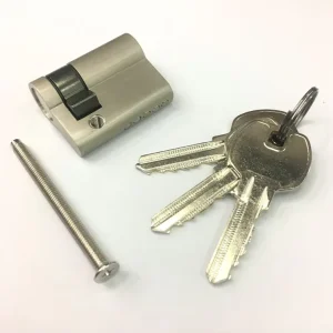 FEIHUAN Euro Profile Brass Lock Master Key Cylinder with 3 Keys ANSI Grade 1 High Quality Apartment Use