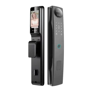Face Recognition Mortise WiFi Fingerprint Digital Smart Door Lock with Camera for Home