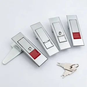 Factory Direct Keyless MS603 Lock Cylinders Zinc Alloy Push Button Lock For Fire Safety Network Cabinet Panel Power Distribution