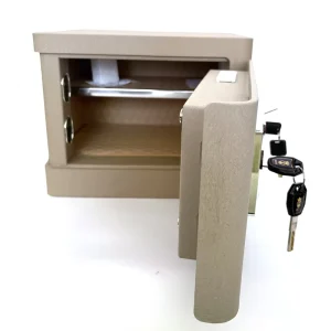 Factory Direct Sale Fingerprint Password Lock Safes with Intelligent Double Alarm Function Single Door Safe Box