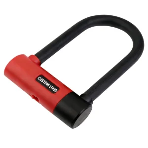 Factory Direct Sale Portable Motorcycle Lock Anti theft U Shaped Lock With Key Waterproof Padlock Motorcycle Accessory
