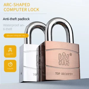 Factory Heavy Duty Single Padlock Anti Hydraulic Anti Pry Key Unlock Copper Core Safety Lock for Warehouses Doors