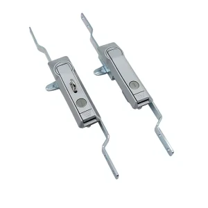 Factory MS831 1 Key Operated Anti Theft Connecting Rod Lock Bright Chrome Plated Industrial Cabinet Electrical Lock