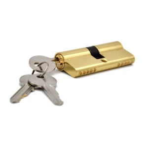 Factory Manufacturing Euro Double Open Door Brass Lock Cylinder