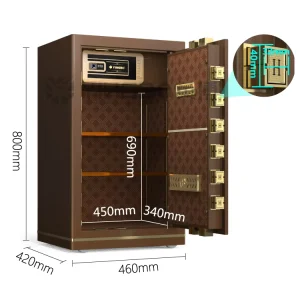 Factory Outlet Strong Safes Combination Lock Secret Home Office Safety Box