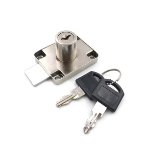 Factory Price Square Shape Iron Alloy Cabinet Lock Drawer Lock Furniture Hardware Furniture Locks