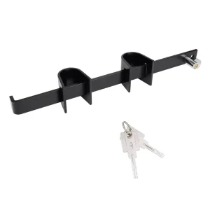Factory Secure Shipping Container Lock Heavy-Duty Powder Coated Iron Container Lock Set with U-Bracket
