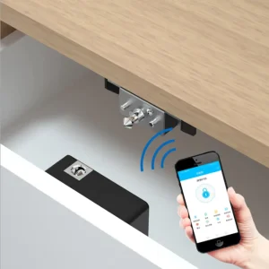 Factory Smart Lock Hidden Invisible RFID Card Digital Drawer Cabinet Lock 125 kHz 13.56 MHz