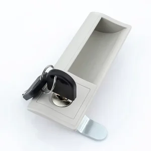 Factory Steel Locker with Zinc Alloy Lock Cylinder Handle Metal Cabinet and Plastic Handle for Secure Storage