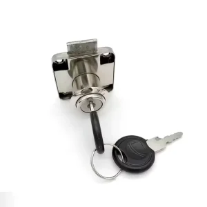 Factory Supply Furniture Door Lock Zinc Alloy Nickel plated Iron 136 138 Drawer Lock Office Cabinet Safety Key Locks