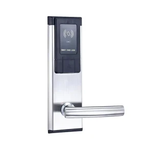 Factory Supply Hotel Smart Waterproof Electronic Door Lock for Aluminum and Wood Doors with Memory Card and SDK