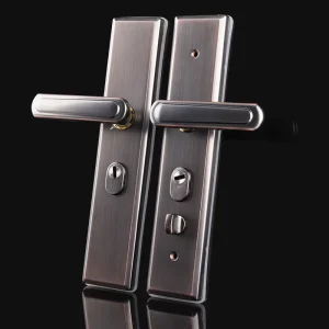Factory Universal Mechanical Door Locks Home Use Anti theft Key operated Door Handles Stainless Steel Red Bronze