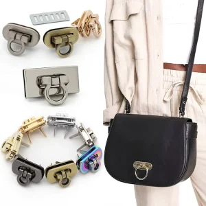 Fashion Locks for Twist Lock Handbag Twist Turn Lock Lock Hardware for Handbags Custom Handbag Flip Locks Hardware Handbag Lock