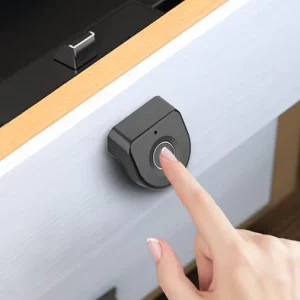 Fingerprint Smart Furniture Cabinet Lock with App Control and Handle