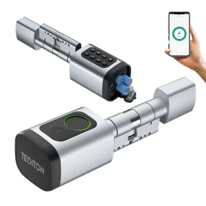 Fingerprint and Password Smart Lock Cylinder