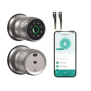Fingerprint and RFID Smart Deadbolt Lock with Aluminum Alloy Electronic Digital Lock for Steel and Wooden Doors