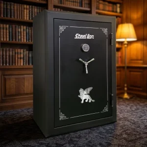 Fireproof 45mins Gun Safe with Electronic Code Lock 59x42x25inch Metal Storage