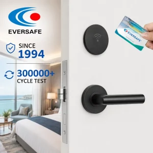 Fireproof Smart Hotel Door Lock RFID Card Keyless Entry
