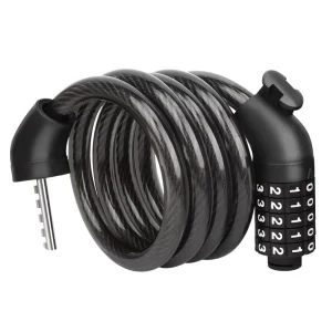 Five-Digit Combination Bicycle Lock with Thickened Steel Cable