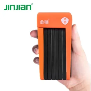 Foldable Heavy Duty Heat-Treated Stainless Steel E-Bike Door Lock