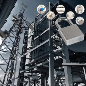 For Bluetooth Industrial Padlocks with Master Key Management for Glass Aluminum Wood Steel Brass Doors Cloud Data Storage