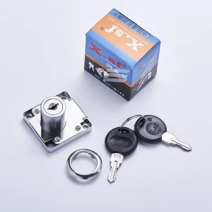 Furniture Hardware Office Desk Wardrobe Cabinet Drawer Lock with 2 Keys