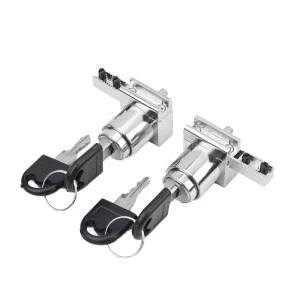 Furniture Lock Customizable Color Silver Zinc Anti Theft Key Lock for Desks & Cabinets