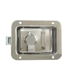 GL 12125 Lockable Toolbox Recessed Paddle Latch 304 Stainless Steel Durable and Secure