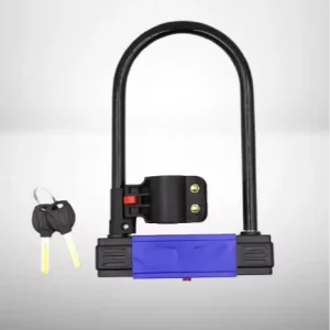GOLDENKEY Newest Anti Pick Key Cylinder Reinforced Steel Shackle Universal Fit U Lock for E Bike Scooter Bicycle Security Lock