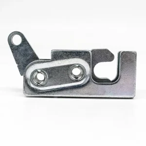 Galvanized Steel Rotary Latch, Single Trigger Draw Latch for Trailer and Cabin Doors, 96 g, 14.5 mm Backset