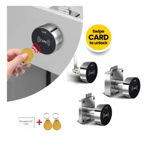 Gym Office Furniture Electronic Smart Cabinet Swipe Card Drawer Cam Lock for Locker