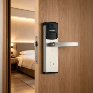 H5015 Silver Keyless Electronic Waterproof Smart Hotel Card Door Lock