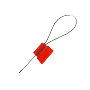 HS CS 3004 Security Seal Shipping Safety Cable Seal Barcode Container Security Seal Cable Self locking Seal
