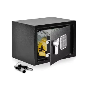 HYYSAFE HYY50 20NF Hotel Electronic Digital Safe Box with Keypad Lock Steel Security for Jewelry Cash Passport Storage