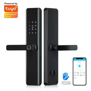 Handaily Gate Door Digital Electronic Fingerprint Smart Lock with Tuya App TT Lock BLE Wifi Mobile Lock