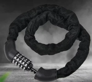 Hardened Combination Chain Lock for Bicycles and Electric Bicycles