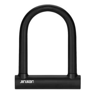Heavy Duty 20 mm Hardened Steel U Shackle Lock with 2 Brass Keys for Electric Bike Motorbike T610 PVC Rust Resistant