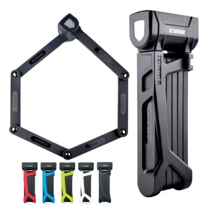 Heavy Duty Anti Theft Bike Foldable Lock Motorcycle Bike Lock Bicycle Folding Lock With Keys