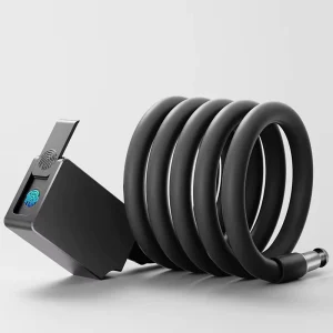 Heavy Duty Anti theft TTlock bluetooth IP67 Waterproof Electric Bicycles Motorcycles Biometric FIngerprint Bike Cable Lock