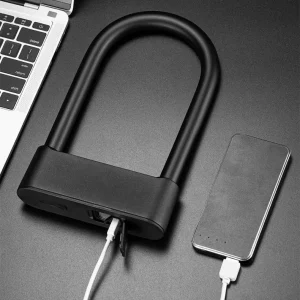 Heavy-Duty Bicycle Folding Lock with Mounting Bracket Two Keys Anti-Theft Bike Lock Cut-Resistant Shear-Resistant