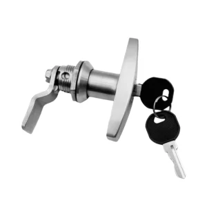 Heavy Duty Industrial Door 304 316 Stainless Steel Lock Handle With Key